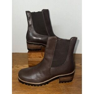 David Tate Santorini Chelsea Boots Women's 8M Brown Leather-New Without Tags/Box